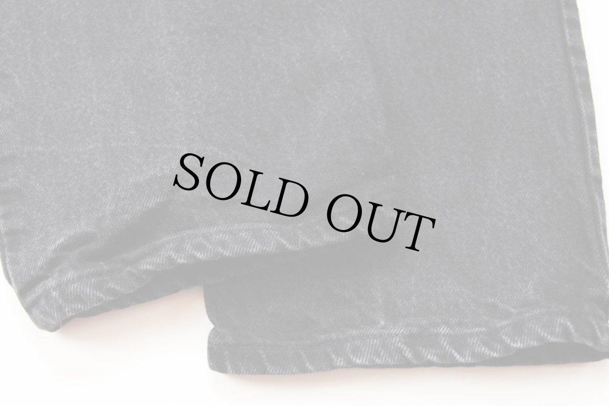 画像7: 00s USA製 carharttカーハート ブラック デニムパンツ w36 L36 (7)