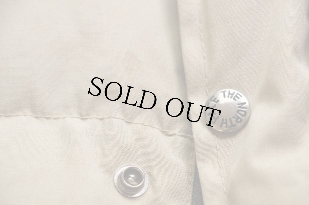 画像7: 70s THE NORTH FACEノースフェイス 茶タグ ダウンジャケット ベージュ XXS (7)