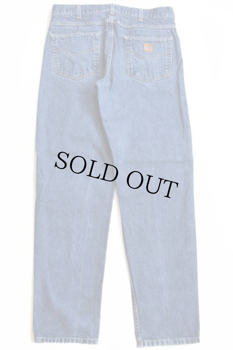 画像3: 90s carharttカーハート デニムパンツ w34 (3)