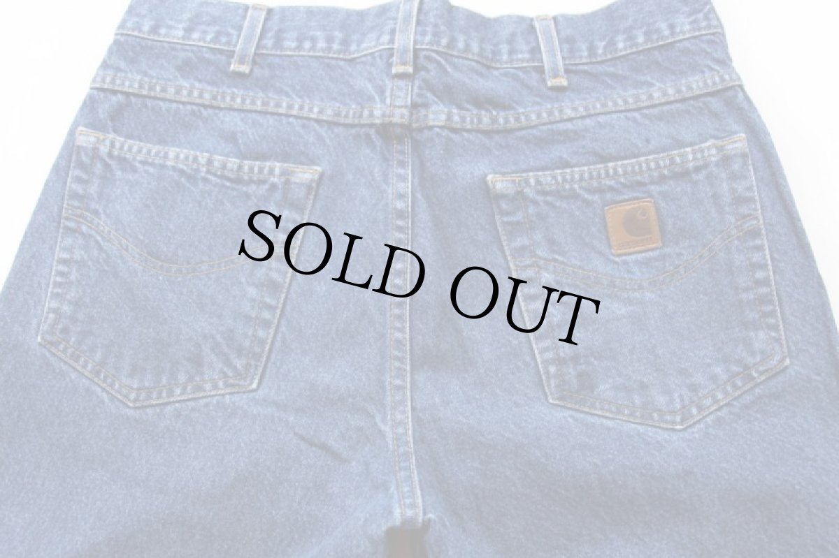 画像5: 90s carharttカーハート デニムパンツ w34 (5)