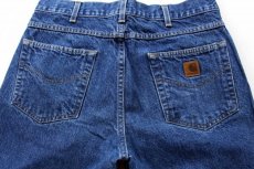 画像5: 90s carharttカーハート デニムパンツ w34 (5)