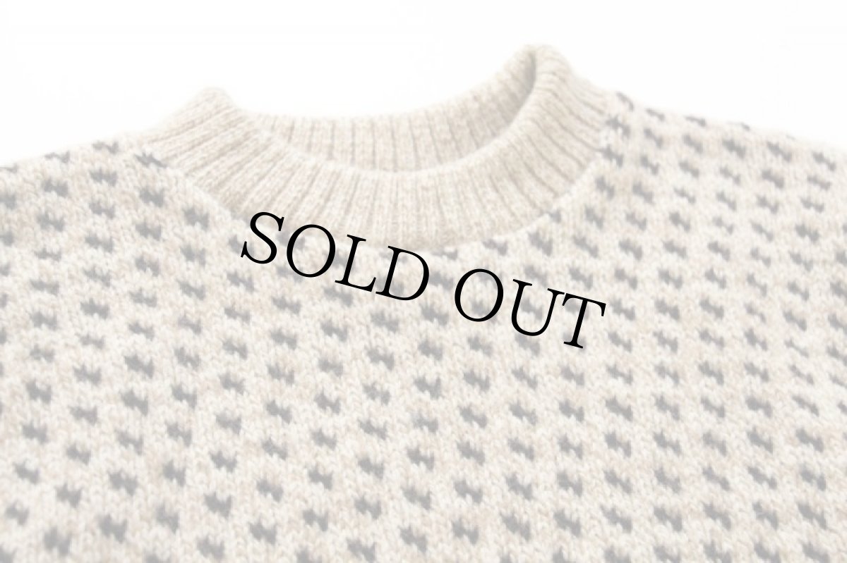 画像3: 80s USA製 Winona Knits バーズアイ ウールニット セーター M (3)