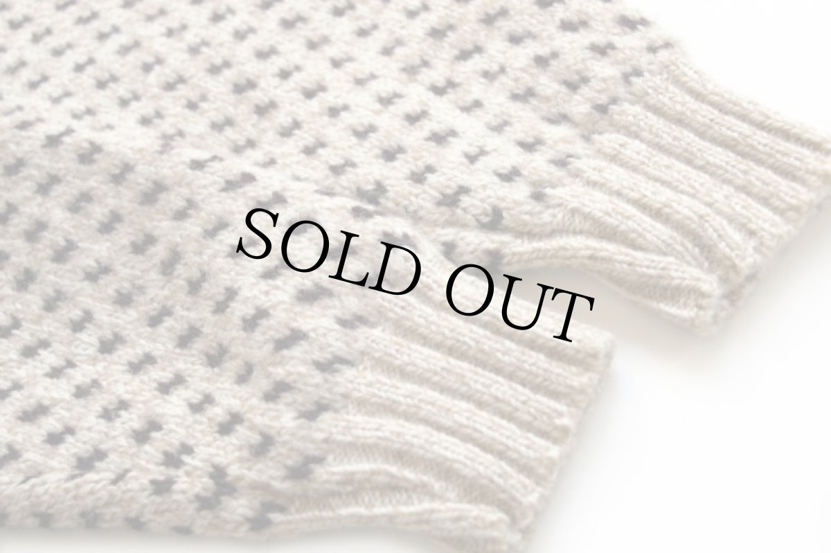 画像6: 80s USA製 Winona Knits バーズアイ ウールニット セーター M (6)