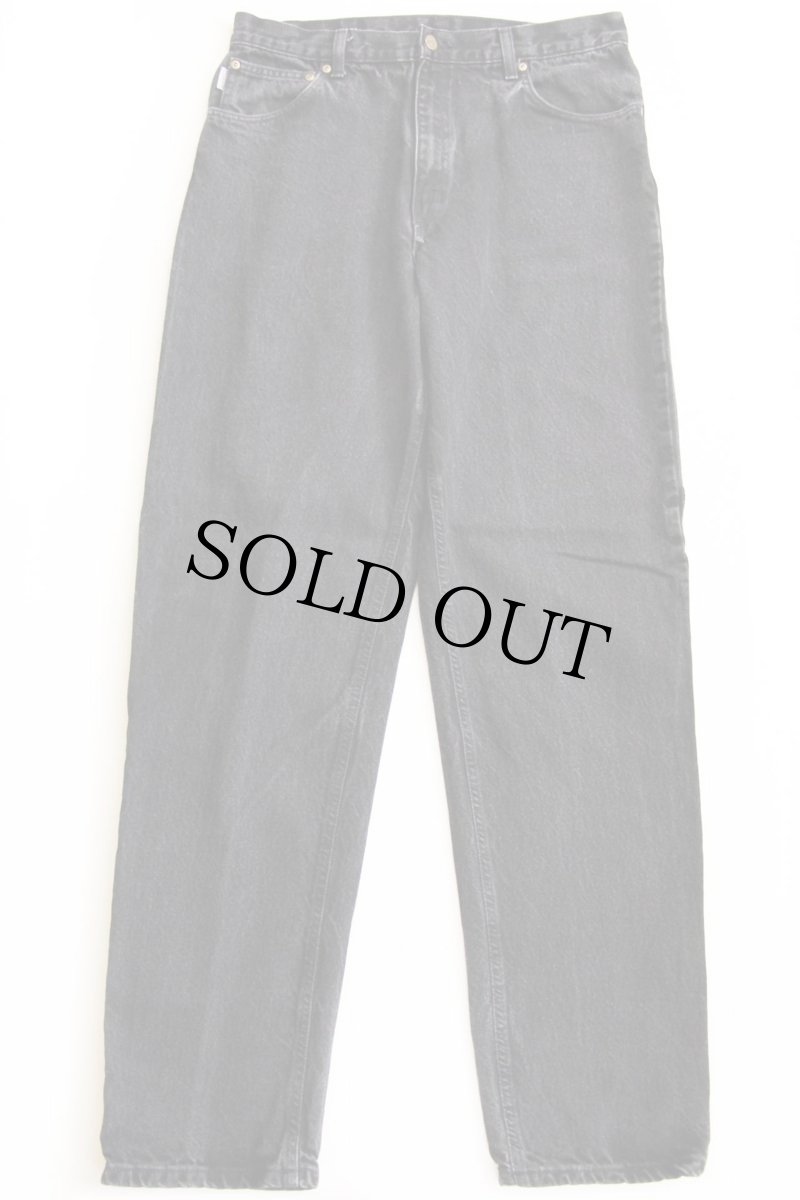 画像2: 00s USA製 carharttカーハート ブラック デニムパンツ w36 L36 (2)