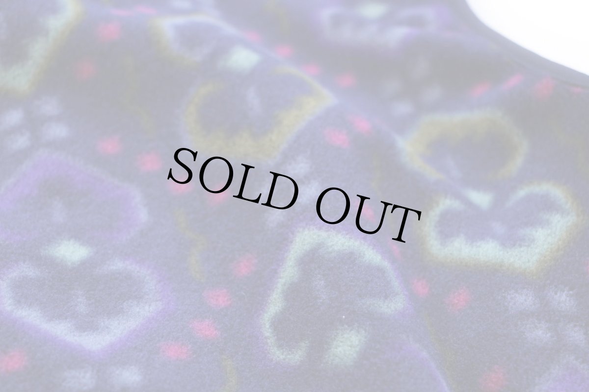 画像5: 90s USA製 patagoniaパタゴニア タペストリー 総柄 フリースベスト S (5)