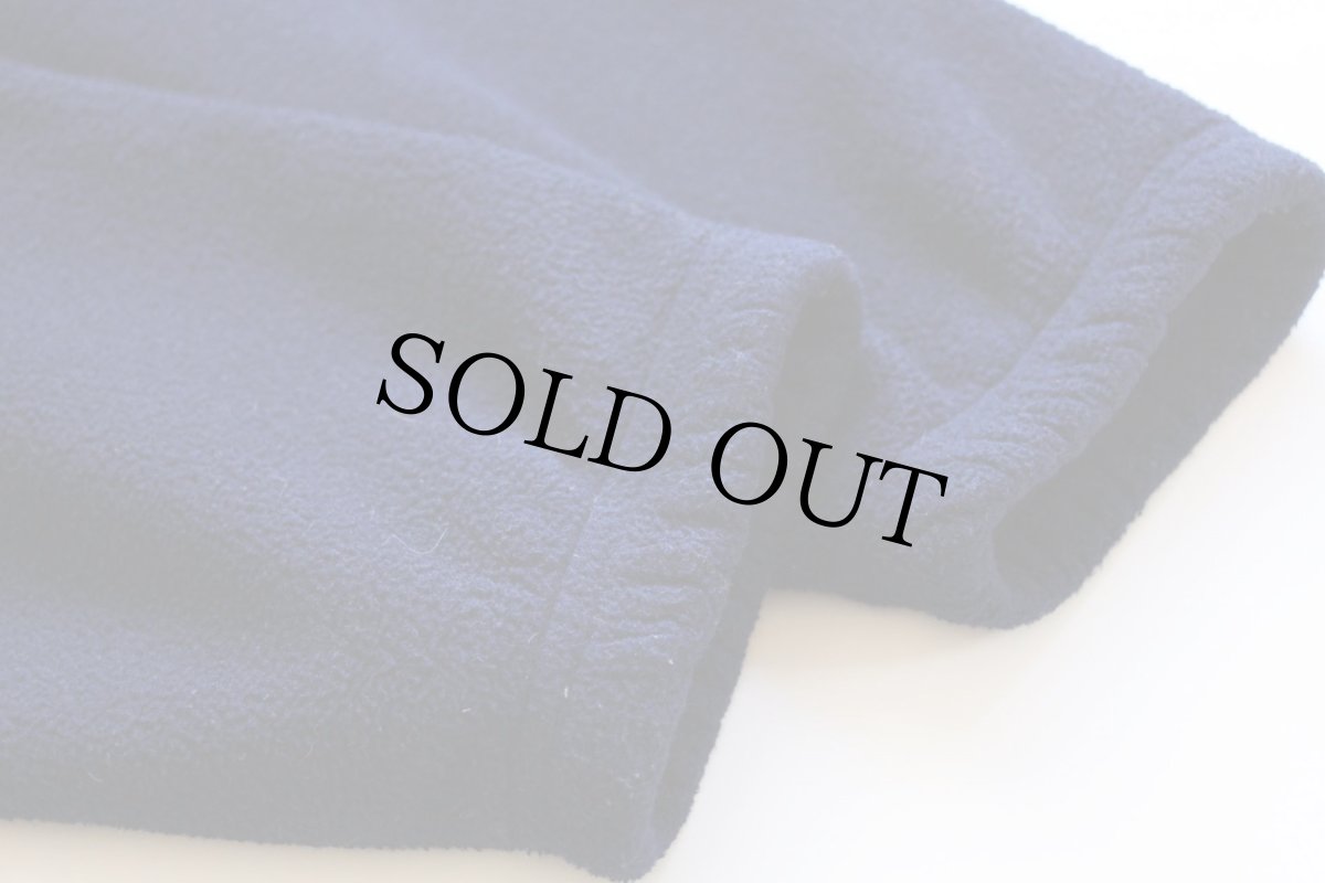 画像6: 90s USA製 LANDS'ENDランズエンド POLARTEC フリースパーカー 紺 (6)