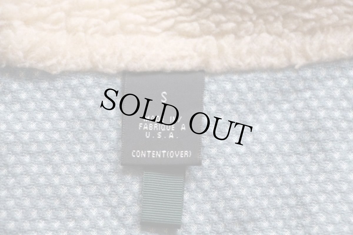 画像4: 90s USA製 patagoniaパタゴニア レトロX フリースベスト ナチュラル S (4)