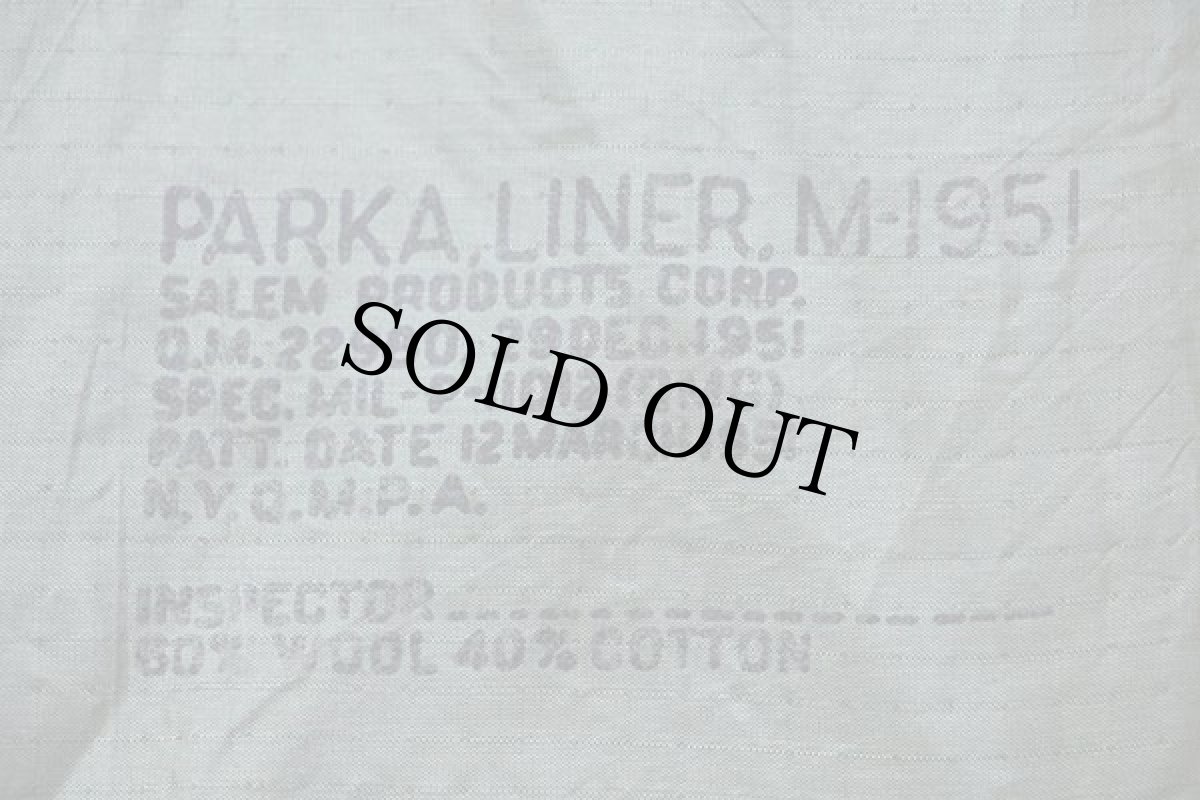 画像6: 50s 米軍 U.S.ARMY M-51 パーカー ウールパイル ライナー カスタム M★モッズコート (6)