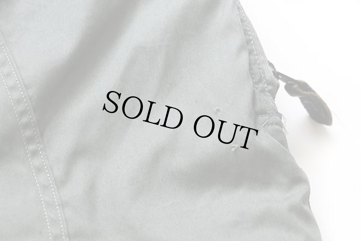 画像11: 80s 米軍 USAF F-1B キルティングライナー フライトパンツ サスペンダー付き セージグリーン 34 (11)