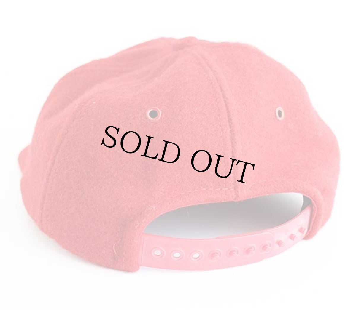 画像2: 90s USA製 UNKNOWN ゴールデンレトリバー 刺繍 メルトン ウールキャップ 赤 (2)