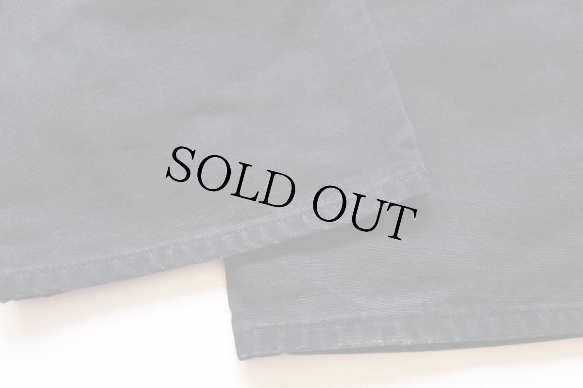 画像7: USA製 carharttカーハート ダブルニー ダック地 ペインターパンツ 黒 w38 L30 (7)