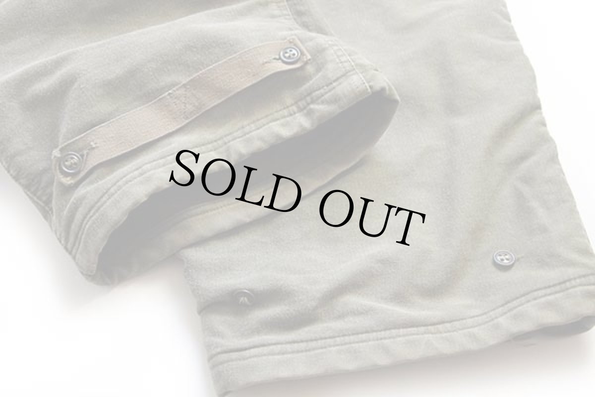 画像10: 40s 米軍 U.S.NAVY N-1 デッキパンツ オリーブドラブ M★オーバーオール (10)