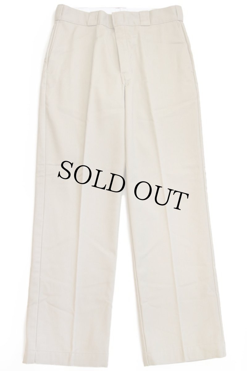 画像2: デッドストック★80s USA製 L.L.Bean コットンライナー チノパン カーキ w34 L31 (2)