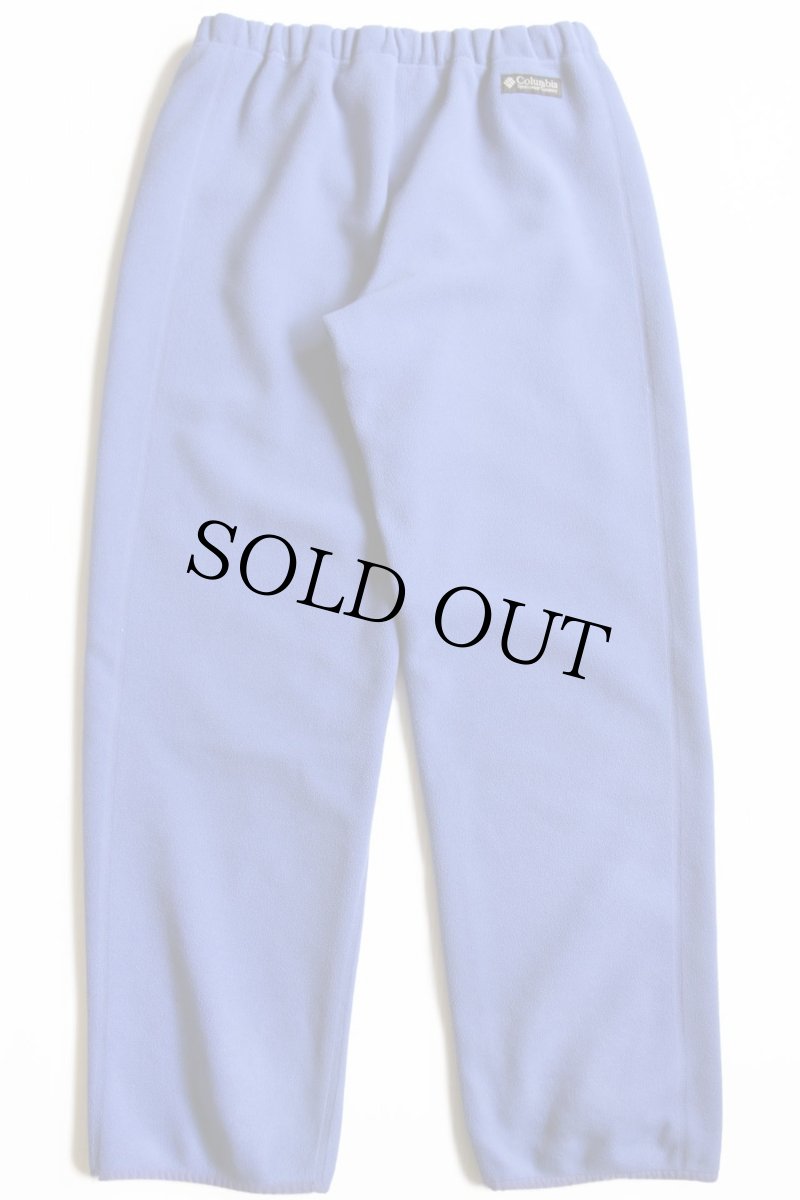 画像3: 00s Columbiaコロンビア リバーシブル フリースパンツ 薄青紫 (3)