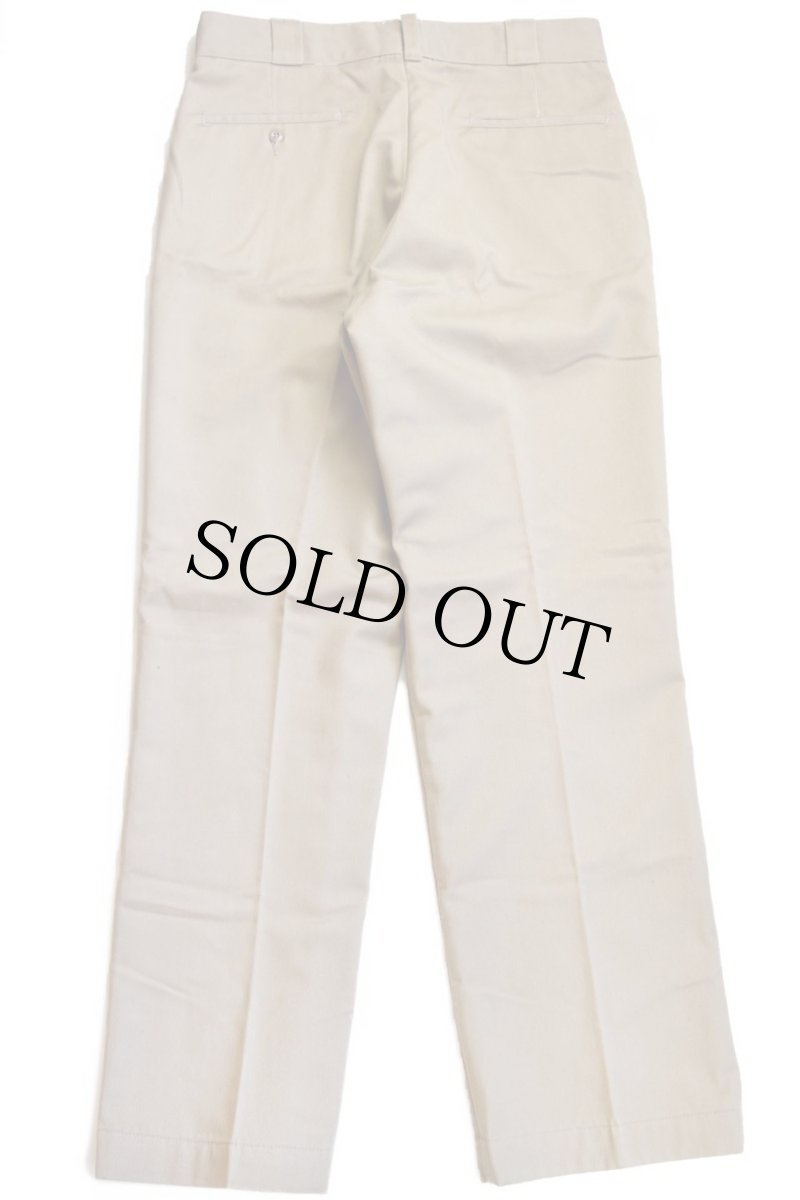 画像3: デッドストック★80s USA製 L.L.Bean コットンライナー チノパン カーキ w34 L31 (3)