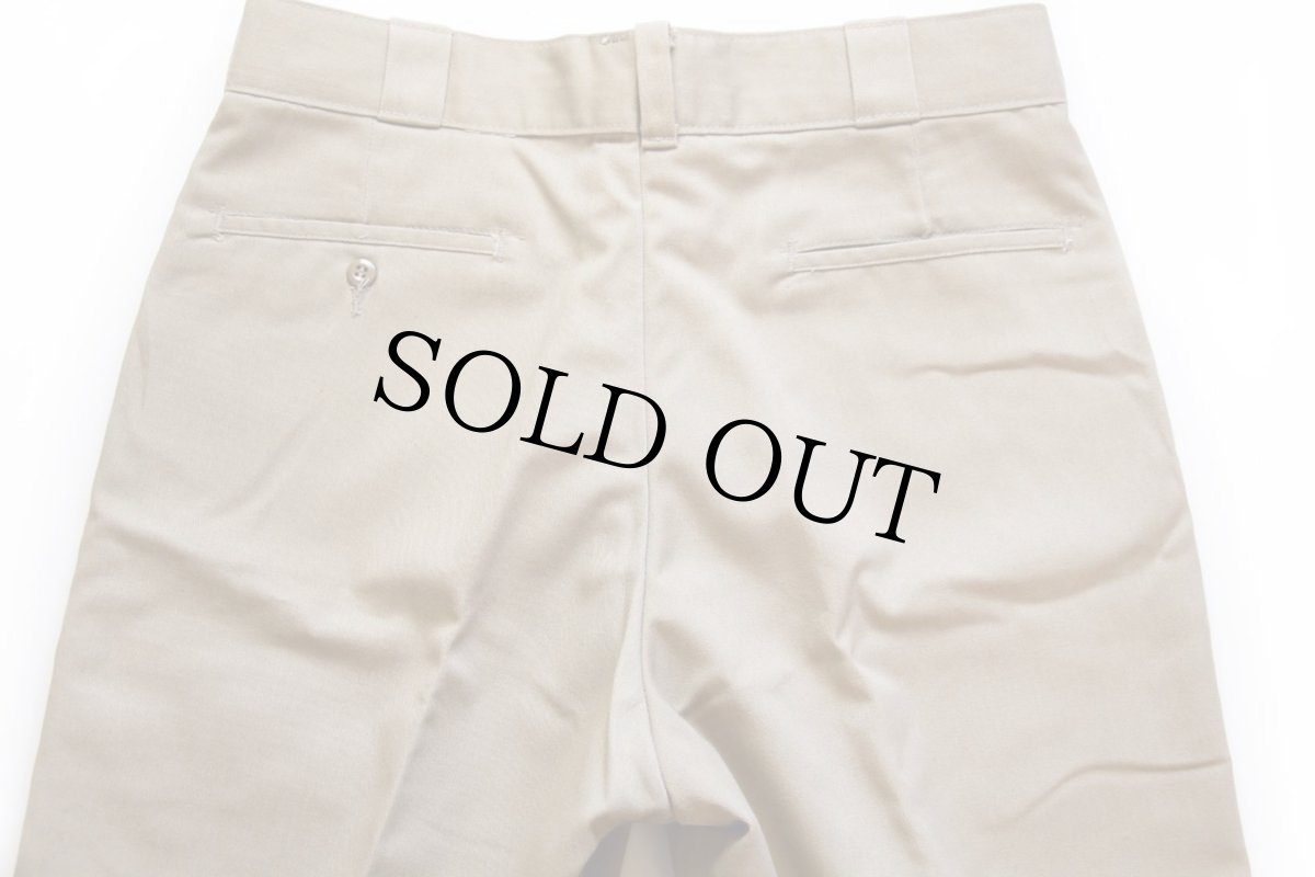 画像5: デッドストック★80s USA製 L.L.Bean コットンライナー チノパン カーキ w34 L31 (5)