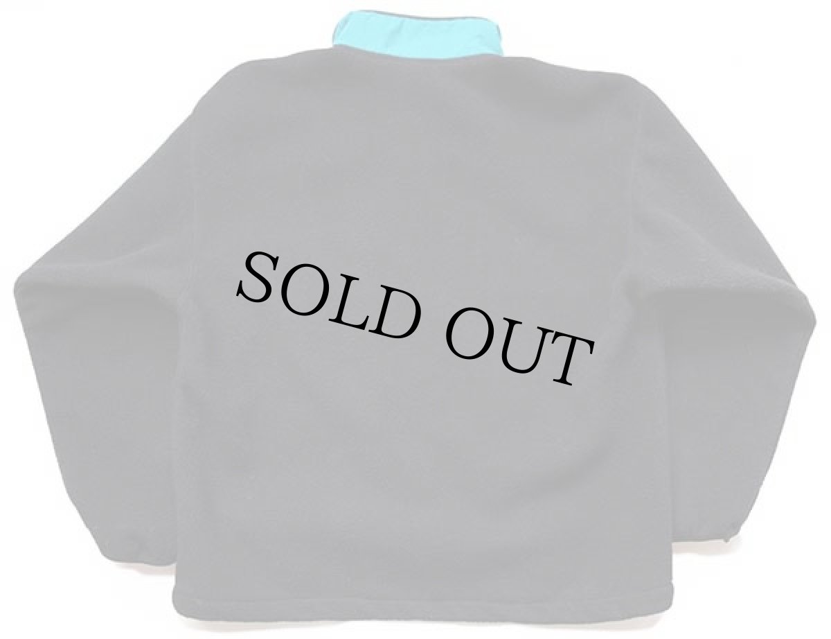 画像2: 90s USA製 Columbiaコロンビア プルオーバー フリース 黒 L (2)