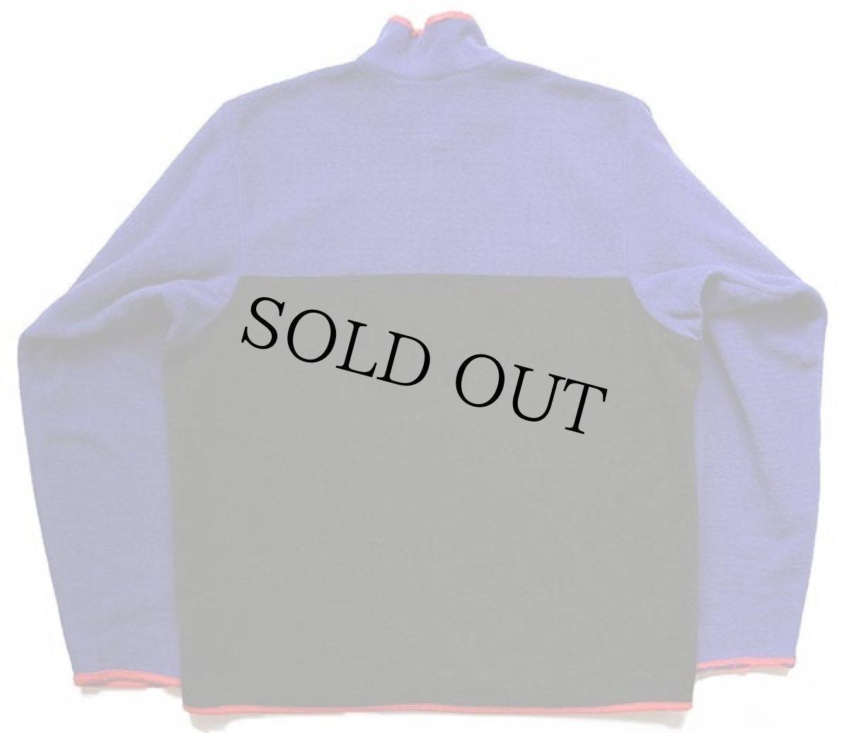 画像2: 80s patagoniaパタゴニア マルチカラー 切り替え フリース スナップT 青紫×黒×赤 M (2)