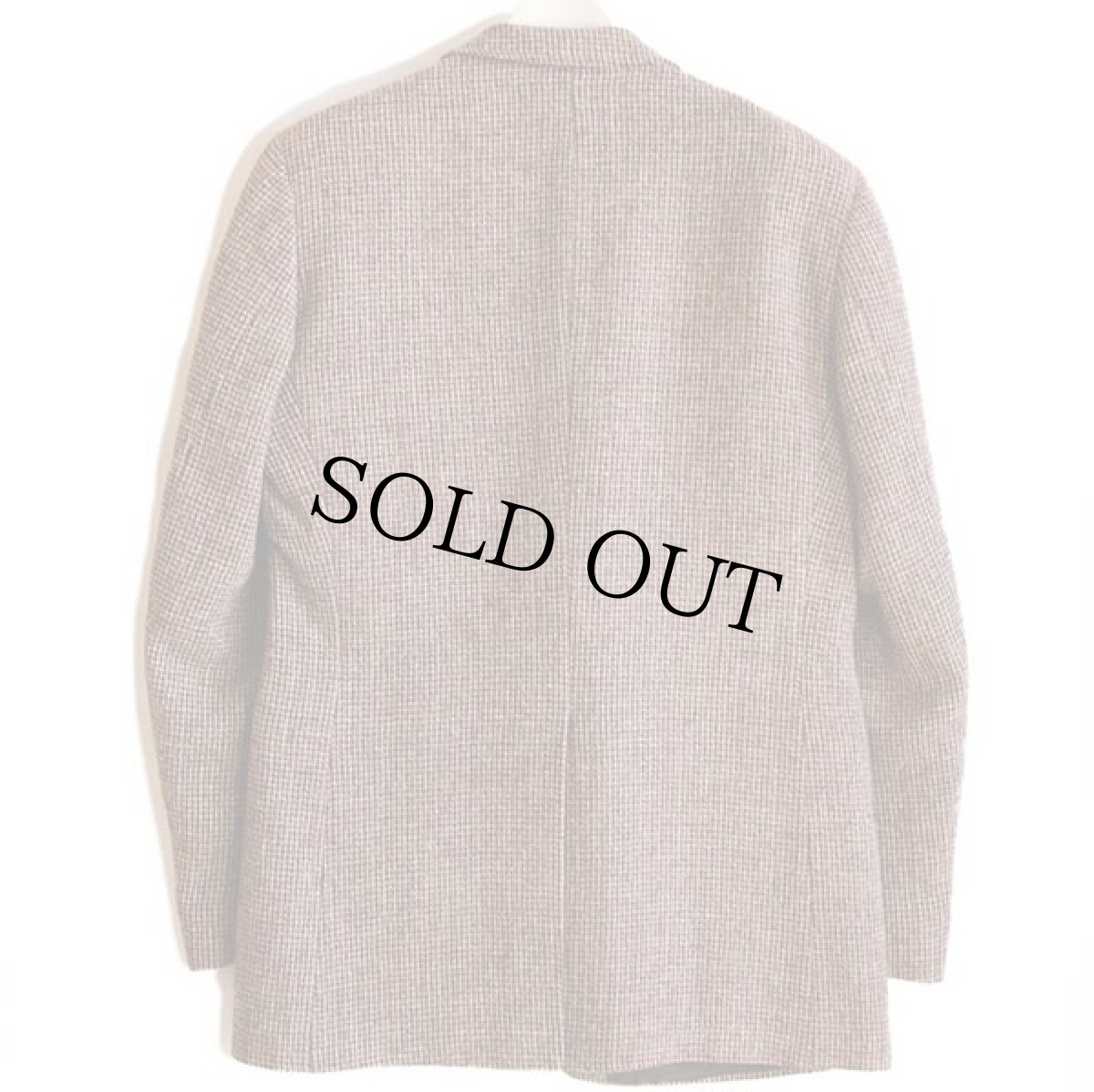 画像2: 英国製 GIMBELS Harris Tweedハリスツイード ウール テーラードジャケット 42L (2)