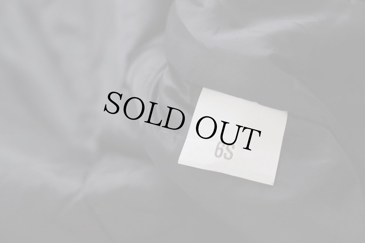 画像6: デッドストック★00s 米軍 U.S.ARMY キルティングライナー付き オールウェザー トレンチコート 黒 6S★レインコート (6)