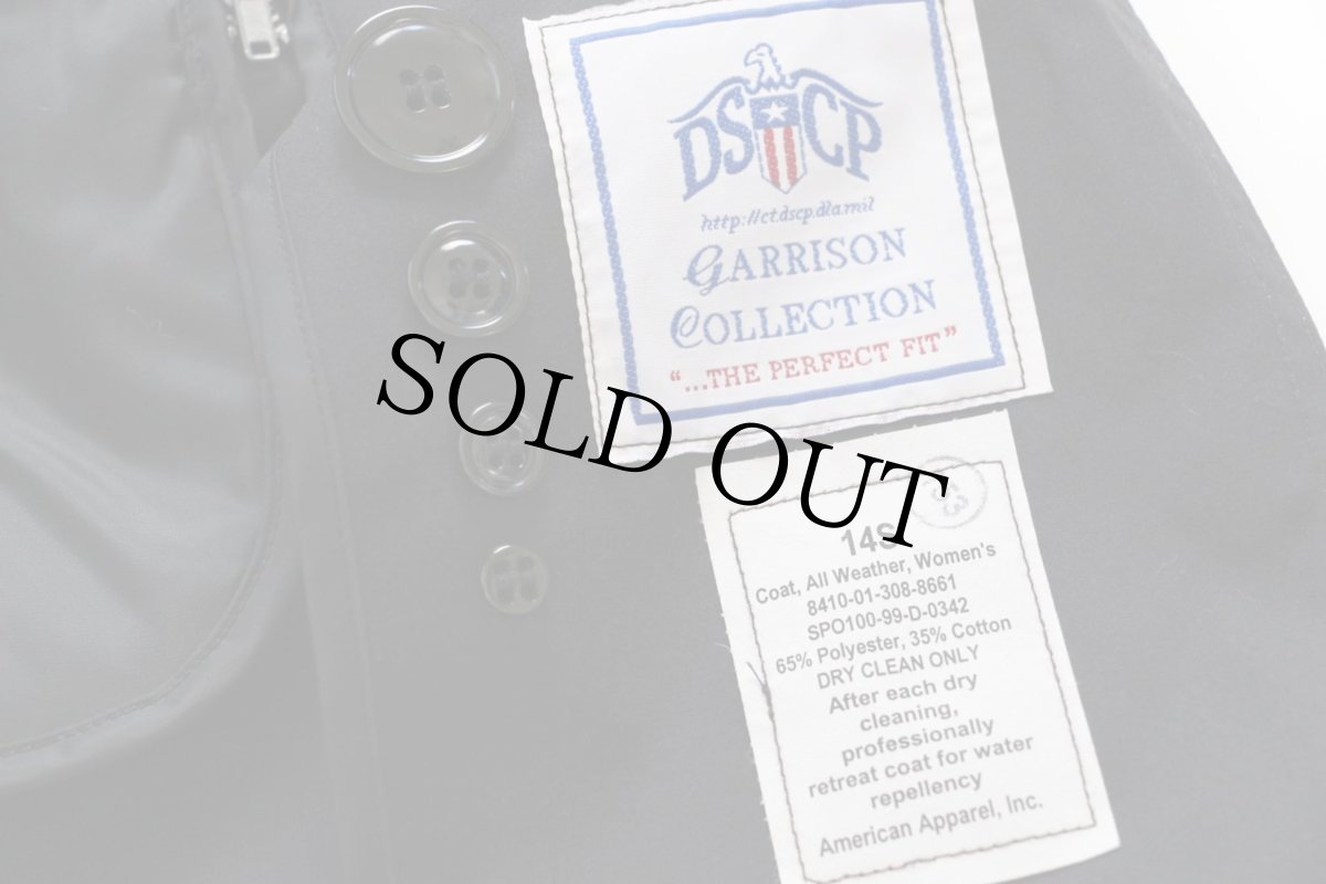 画像5: デッドストック★90s 米軍 U.S.ARMY キルティングライナー付き オールウェザー トレンチコート 黒 14S★レインコート (5)