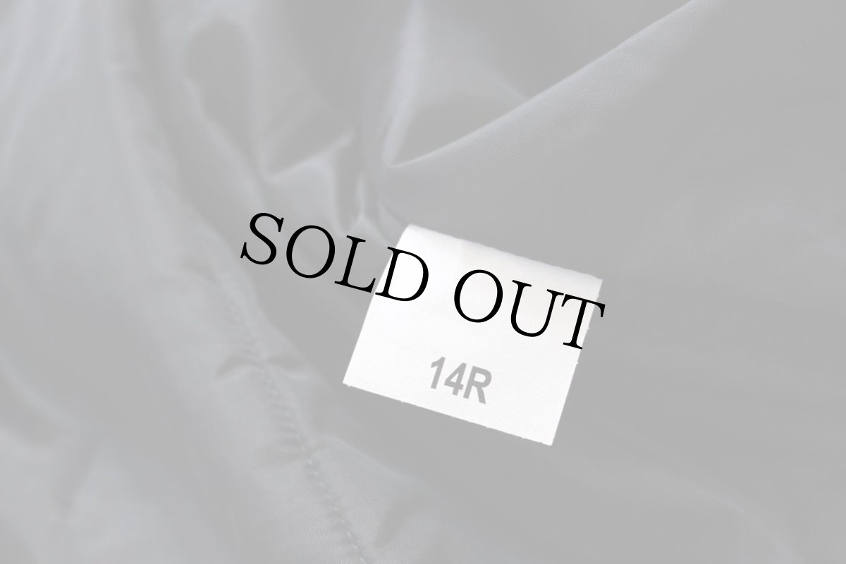 画像6: デッドストック★90s 米軍 U.S.ARMY キルティングライナー オールウェザー トレンチコート 黒 14R★レインコート (6)