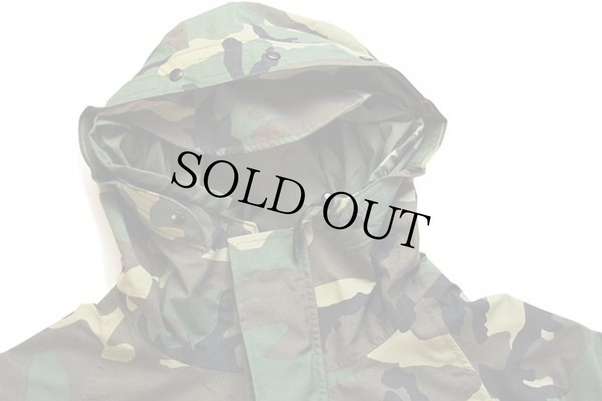 画像3: 00s 米軍 U.S.ARMY ECWCS GEN1 ウッドランドカモ GORE-TEXゴアテックスパーカー L-R (3)