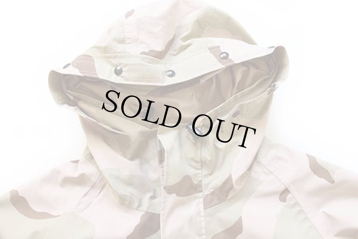 画像3: 00s 米軍 U.S.ARMY ECWCS GEN1 デザートカモ GORE-TEXゴアテックスパーカー L-R (3)