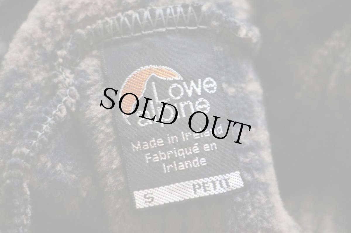 画像4: 90s アイルランド製 Lowe Alpineロウアルパイン ALEUTIAN タータンチェック ハイネック プルオーバー POLARTEC フリース (4)