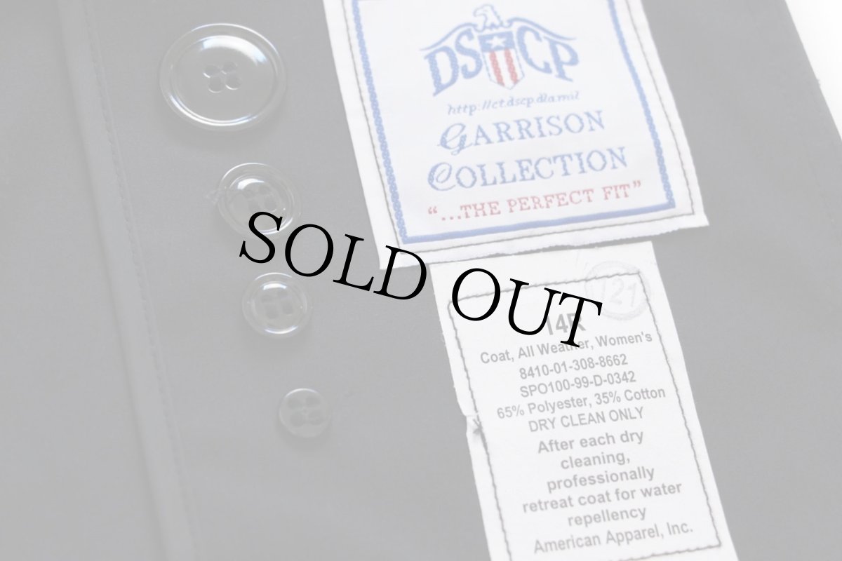 画像5: デッドストック★90s 米軍 U.S.ARMY キルティングライナー オールウェザー トレンチコート 黒 14R★レインコート (5)