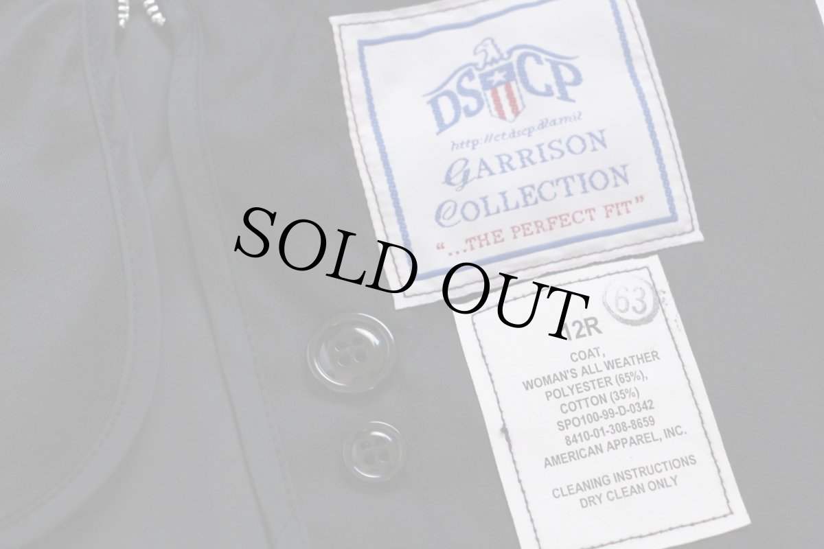 画像5: デッドストック★90s 米軍 U.S.ARMY ライナー付き オールウェザー トレンチコート 黒 12R★レインコート (5)