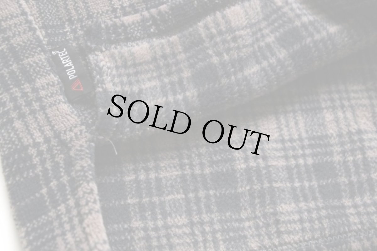 画像5: 90s アイルランド製 Lowe Alpineロウアルパイン ALEUTIAN タータンチェック ハイネック プルオーバー POLARTEC フリース (5)