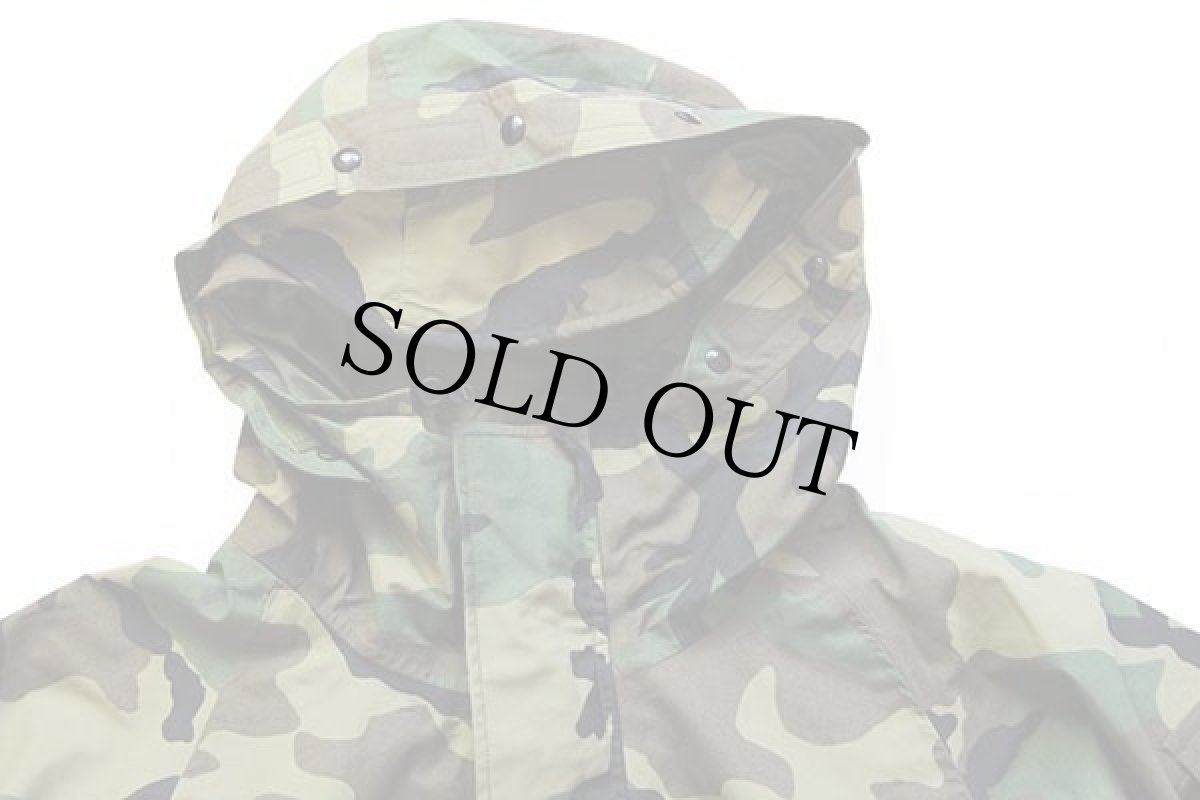 画像3: 00s 米軍 U.S.ARMY ECWCS GEN1 ウッドランドカモ GORE-TEXゴアテックスパーカー M-R (3)