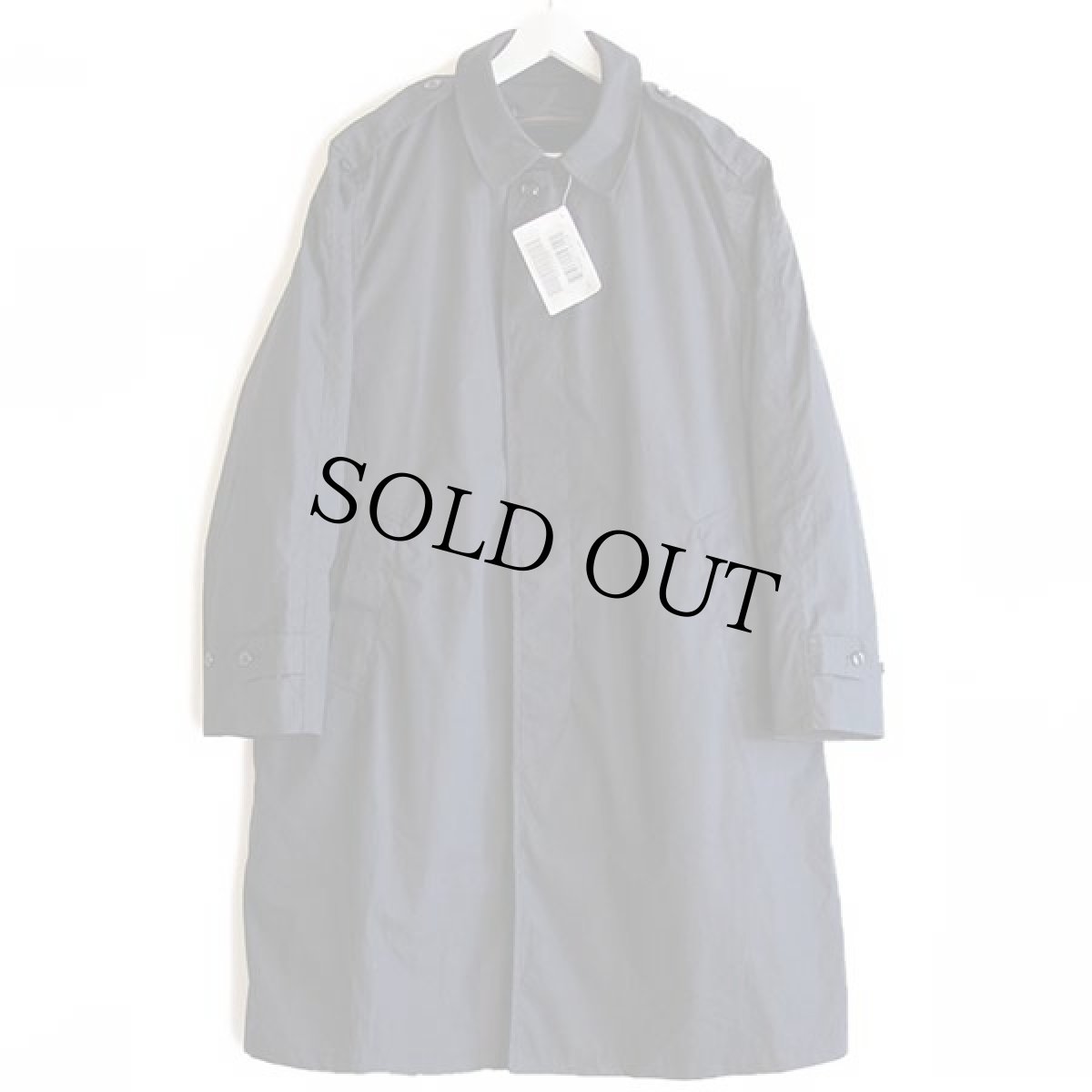 画像2: デッドストック★90s 米軍 U.S.NAVY ボアライナー付き オールウェザー ステンカラーコート 黒 44R★レインコート (2)