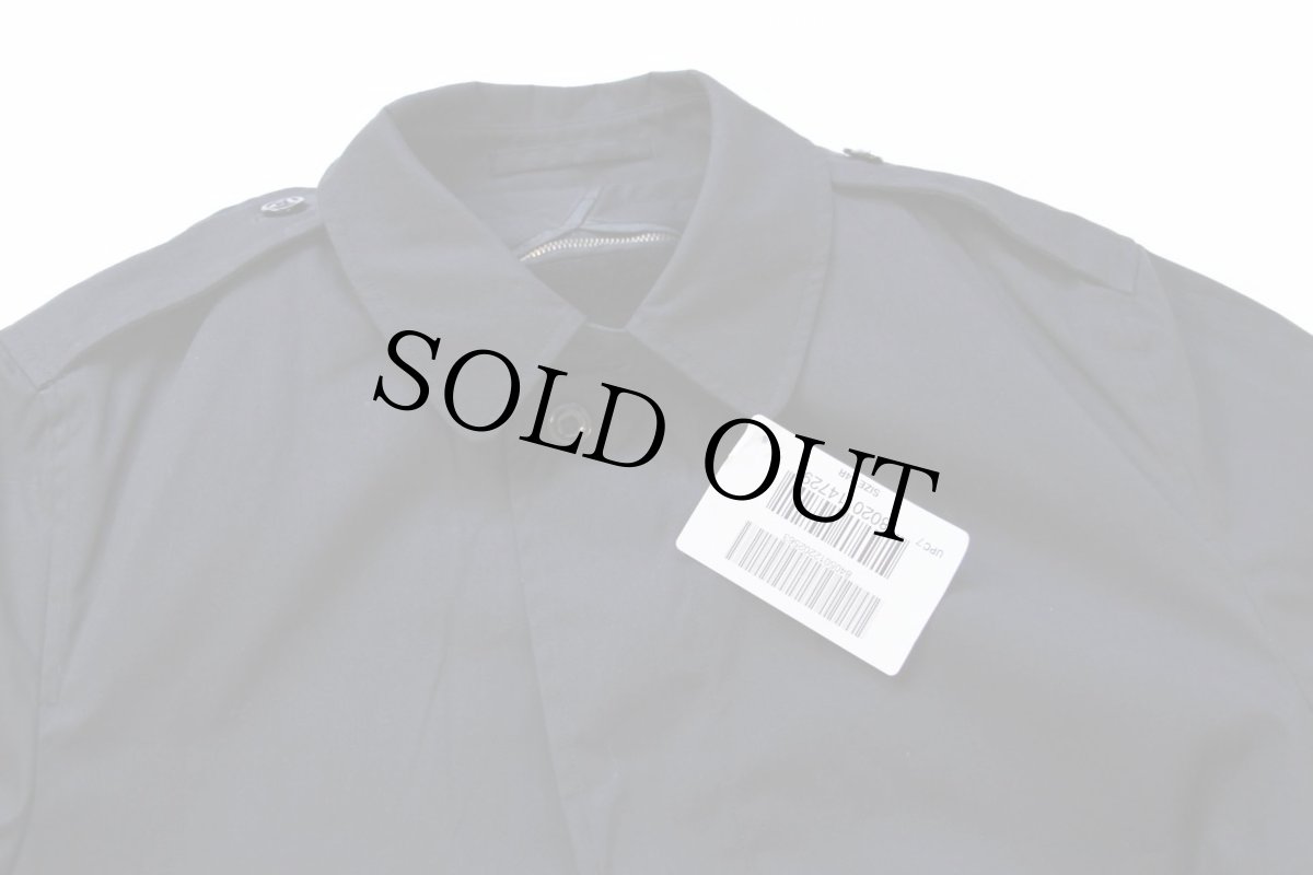 画像4: デッドストック★90s 米軍 U.S.NAVY ボアライナー付き オールウェザー ステンカラーコート 黒 44R★レインコート (4)