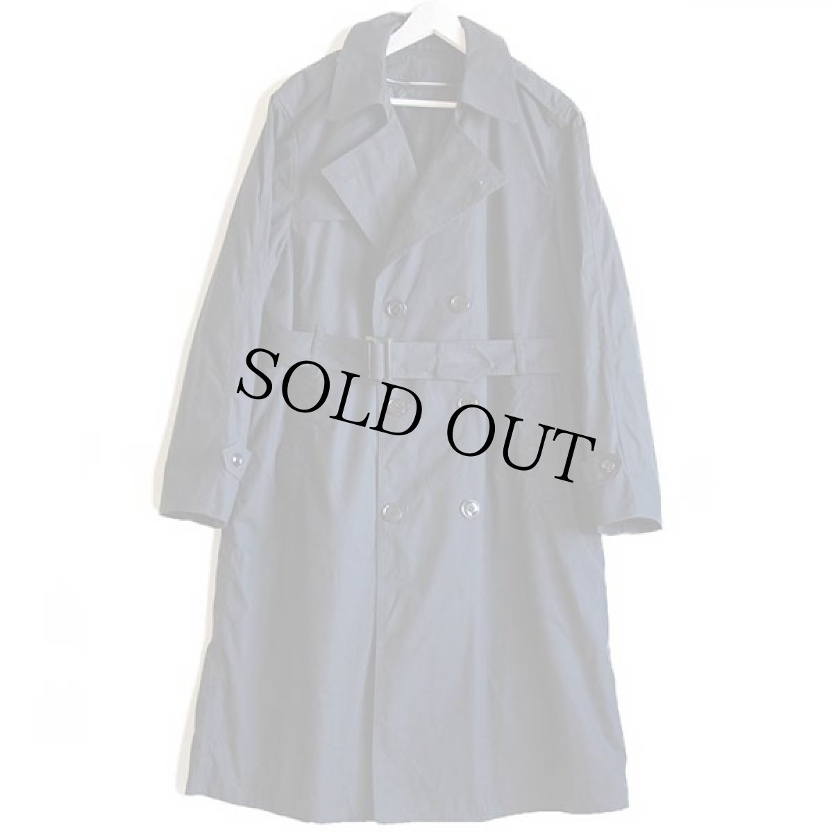 画像2: 00s 米軍 U.S.ARMY キルティングライナー付き オールウェザー トレンチコート 黒 42R★レインコート (2)