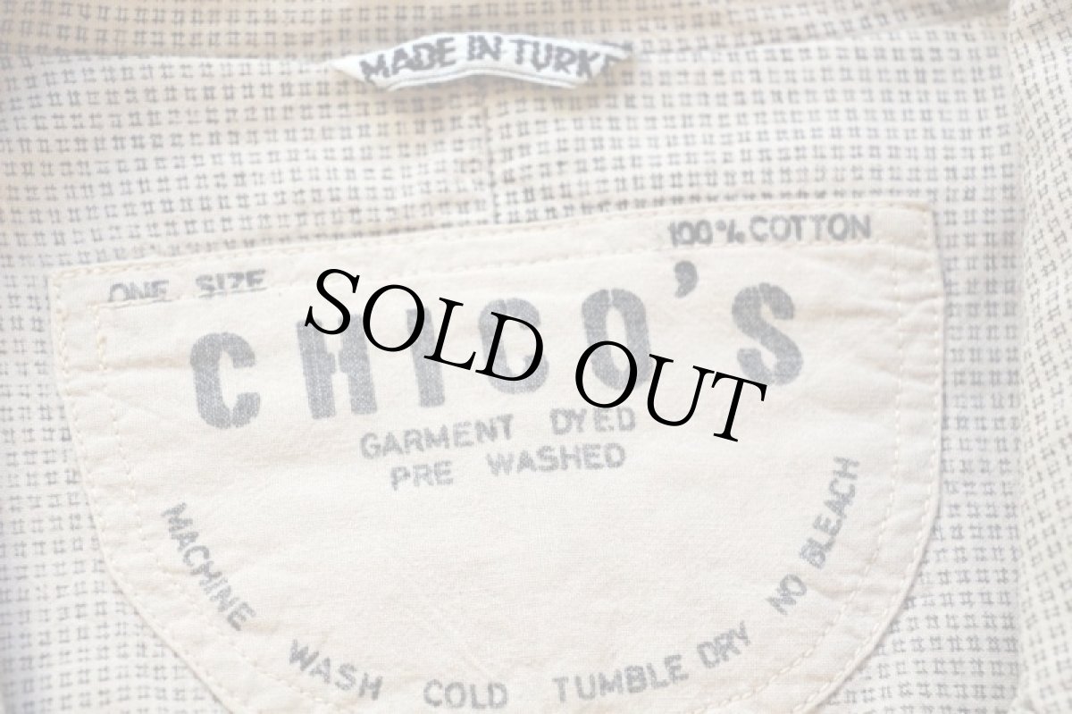 画像5: 90s CHICO'S 中綿入り ロング コットンコート 後染め ベージュ (5)