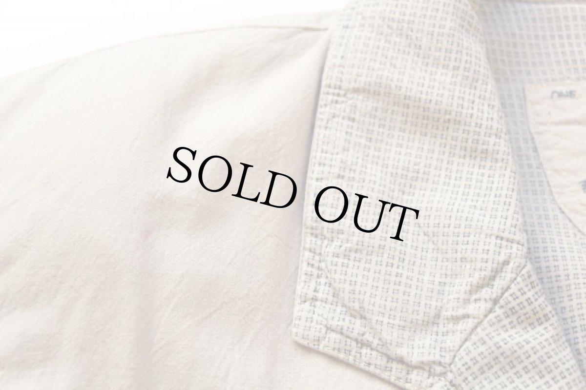 画像7: 90s CHICO'S 中綿入り ロング コットンコート 後染め ベージュ (7)