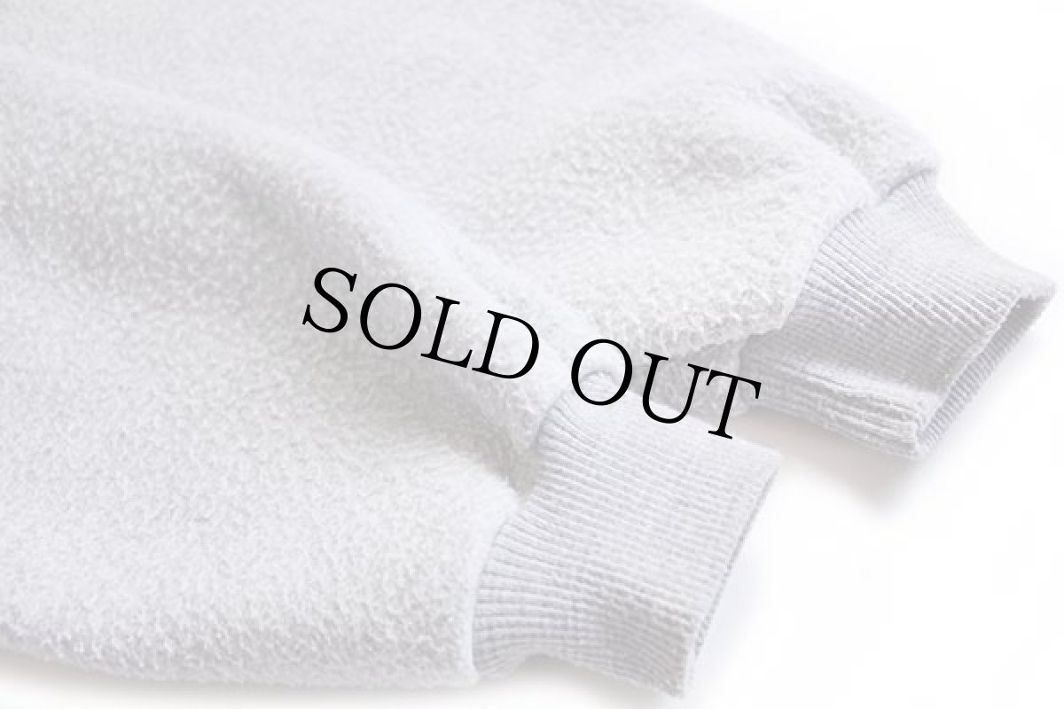 画像6: 80s PETER MAX NEOMAX ピーターマックス アップリケ プルオーバー フリース ライトグレー (6)