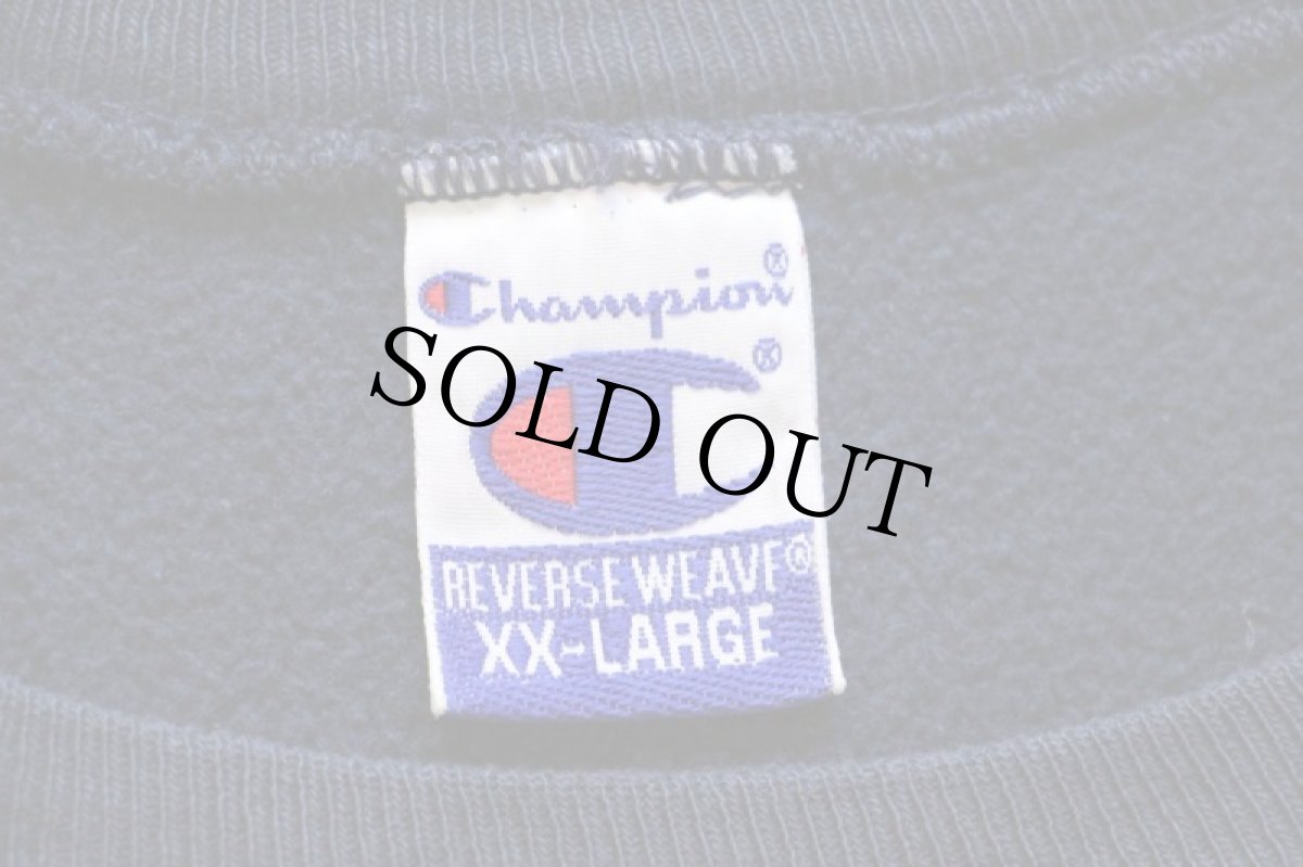 画像4: 90s Championチャンピオン MICHIGAN リバースウィーブ スウェット 紺 XXL (4)