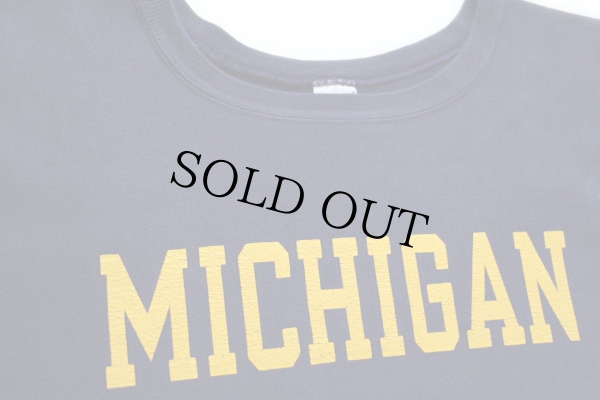 画像3: 90s Championチャンピオン MICHIGAN リバースウィーブ スウェット 紺 XXL (3)