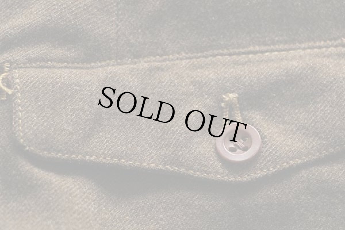 画像7: 40s 米軍 U.S.ARMY オフィサー ウール トラウザーズ オリーブドラブ 31R (7)