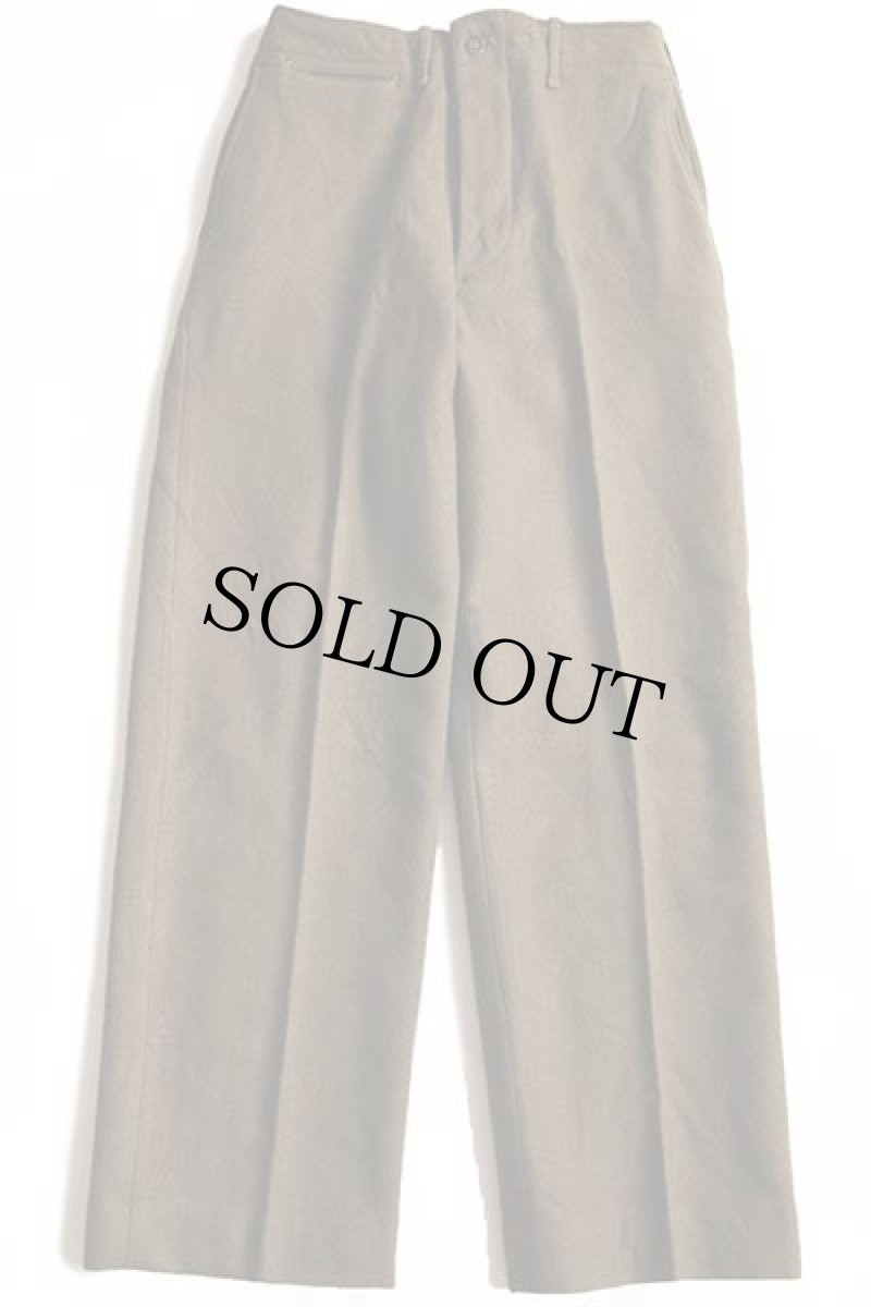 画像2: 40s 米軍 U.S.ARMY M-45 フィールド ウール トラウザーズ オリーブドラブ w30 (2)