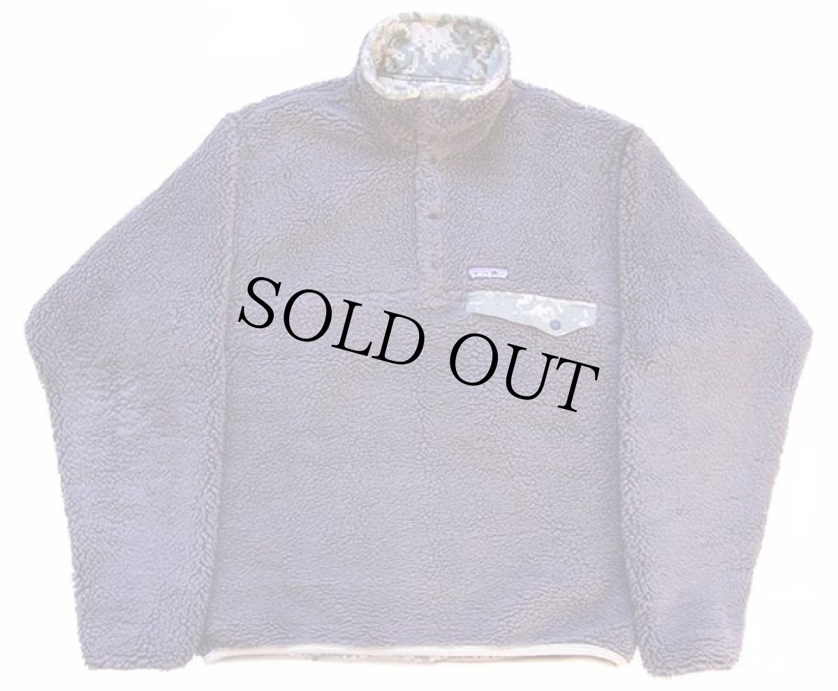 画像6: 00s patagoniaパタゴニア UCP デジタルカモ リバーシブル パイル フリース スナップT スペシャル (6)