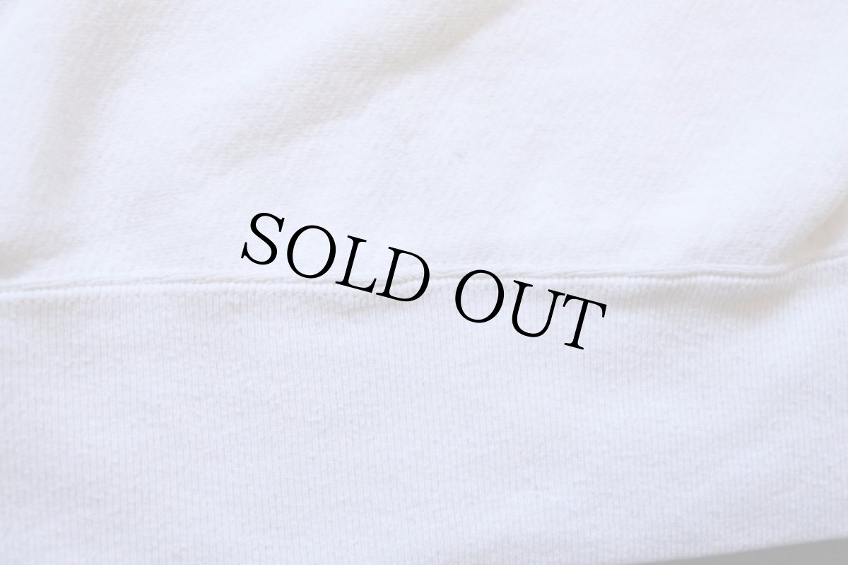 画像5: 90s USA製 Leeリー PINKE KOR 92-93 音符 リバースウィーブ スウェット 生成り XL (5)