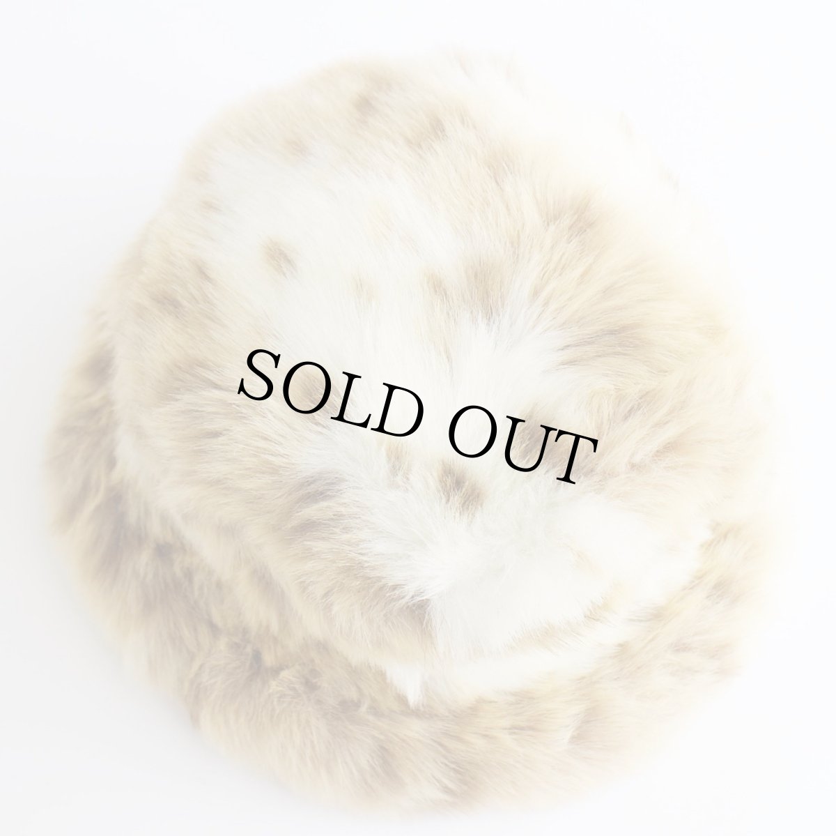 画像3: カナダ製 PARKHURST アニマル柄 フェイクファー ハット (3)