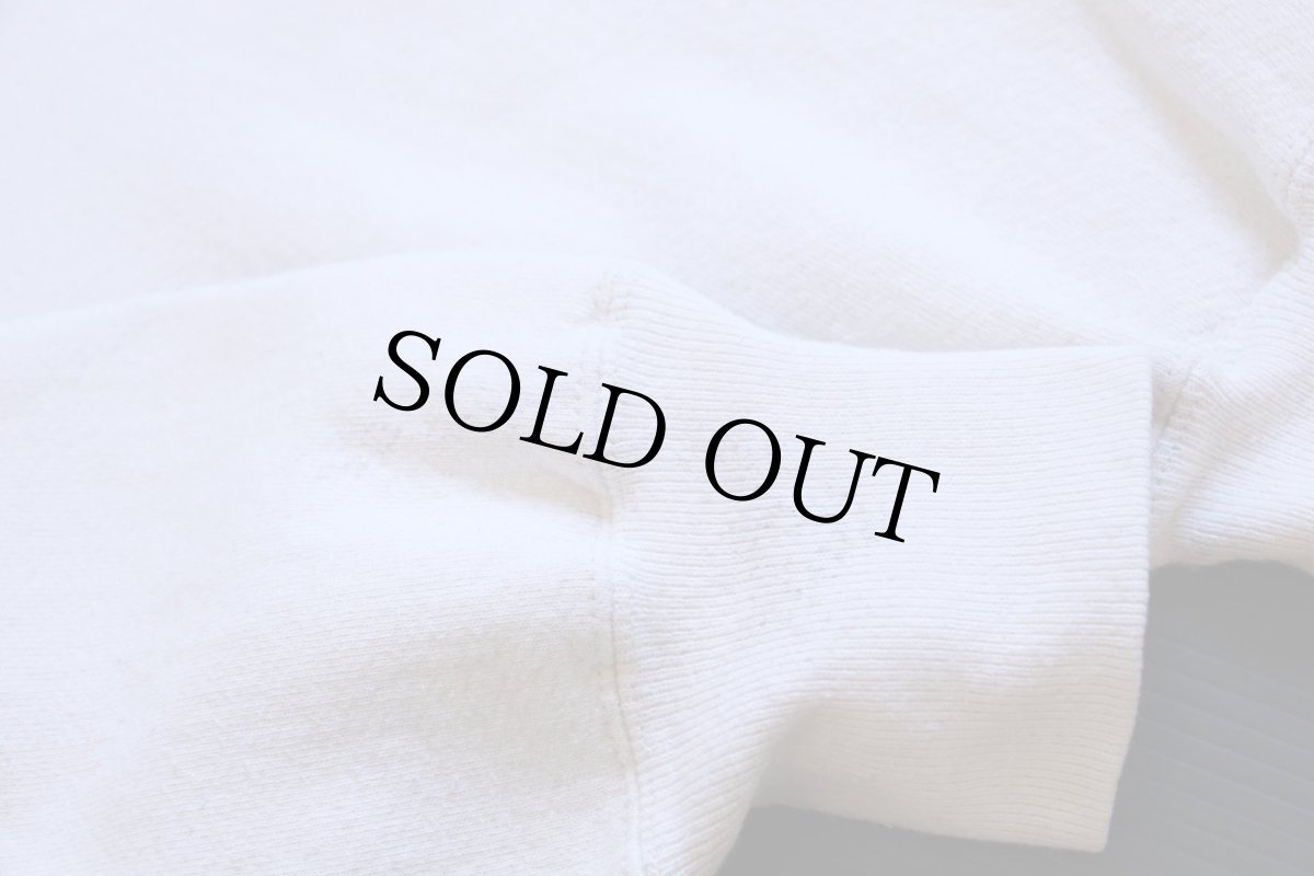 画像6: 90s USA製 Leeリー PINKE KOR 92-93 音符 リバースウィーブ スウェット 生成り XL (6)