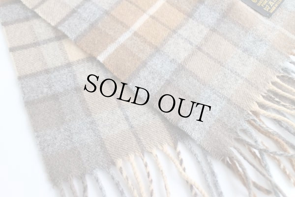 画像4: スコットランド製 Glen Prince タータンチェック ラムウール マフラー (4)