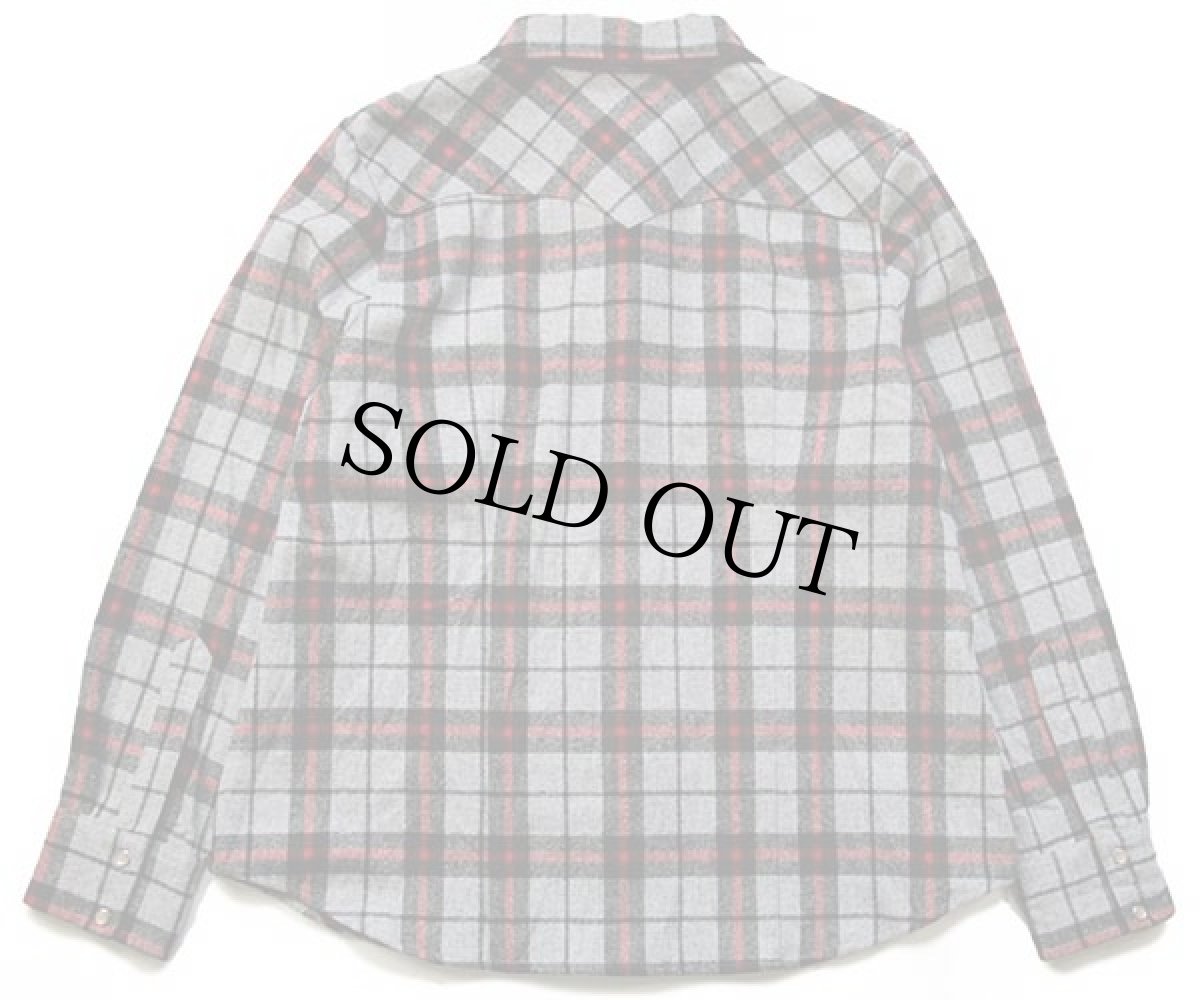 画像2: USA製 PENDLETONペンドルトン タータンチェック ウール ウエスタンシャツ XL (2)