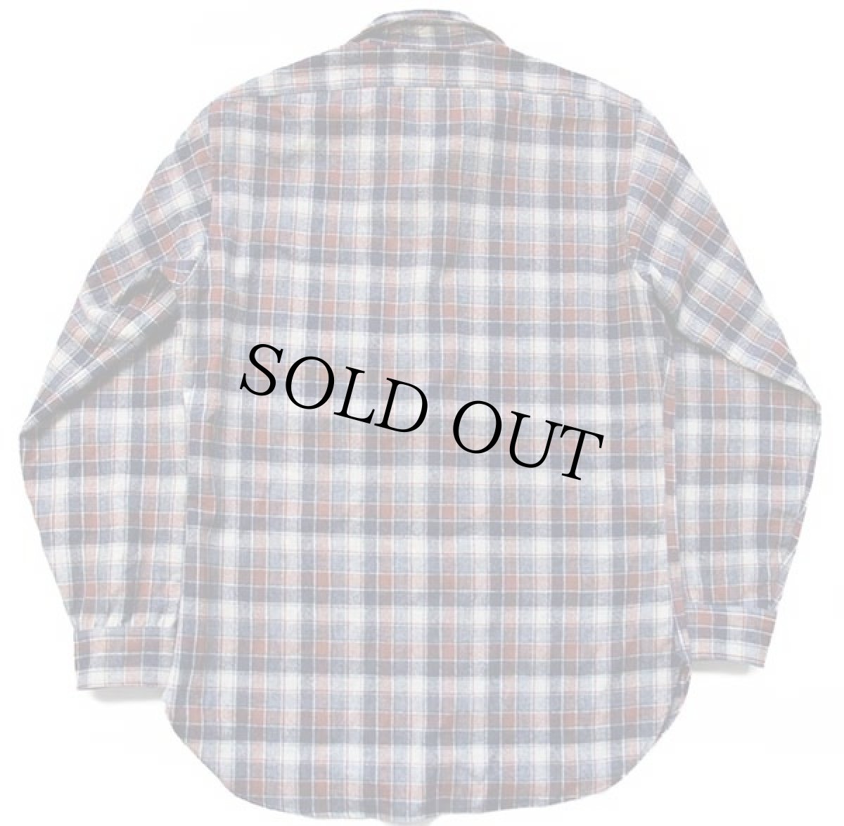 画像2: 80s Country Traditionals BY PENDLETONペンドルトン チェック ウールシャツ M (2)